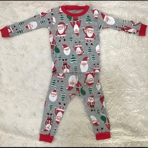 Carters toddler holiday pajamas (12M)